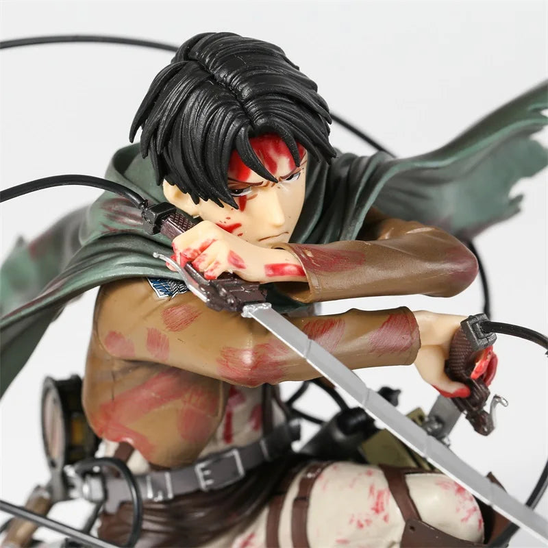 Levi Ackerman Fortitude Ver. Anime Figure Toy PVC Figurine Collectible Gift