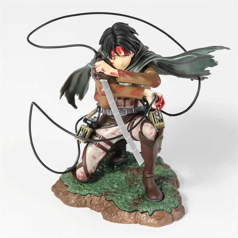 Levi Ackerman Fortitude Ver. Anime Figure Toy PVC Figurine Collectible Gift