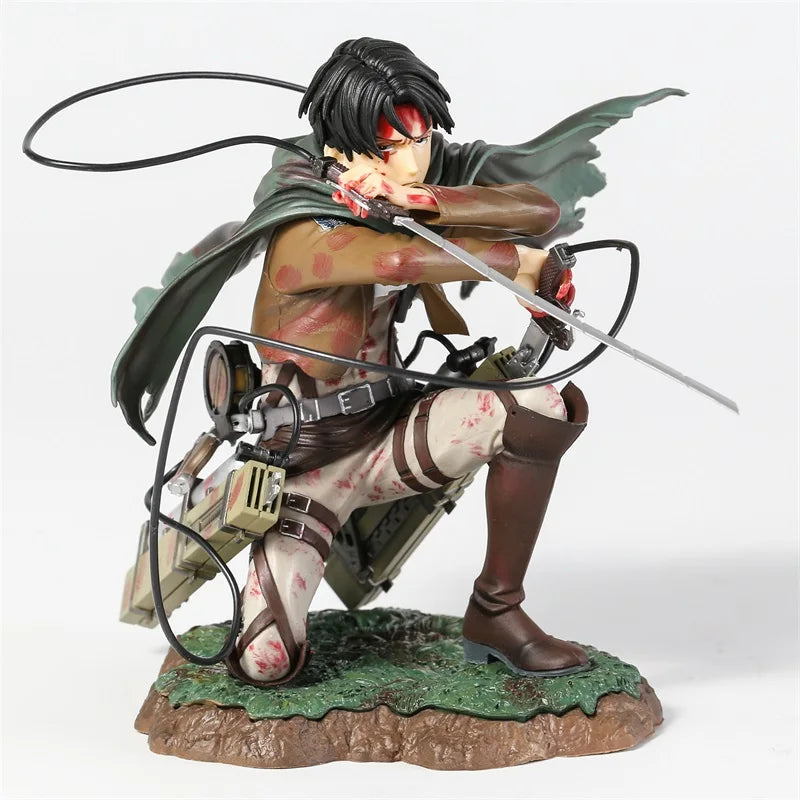 Levi Ackerman Fortitude Ver. Anime Figure Toy PVC Figurine Collectible Gift