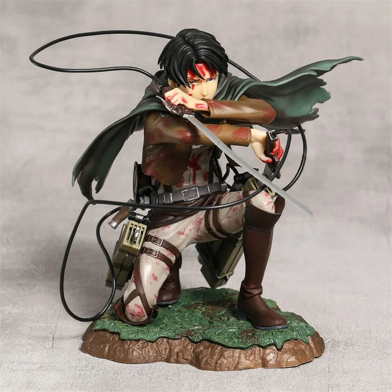 Levi Ackerman Fortitude Ver. Anime Figure Toy PVC Figurine Collectible Gift