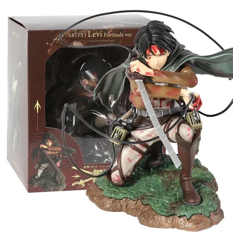 Levi Ackerman Fortitude Ver. Anime Figure Toy PVC Figurine Collectible Gift