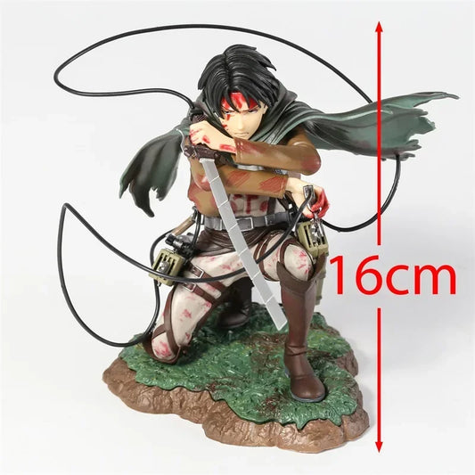 Levi Ackerman Fortitude Ver. Anime Figure Toy PVC Figurine Collectible Gift