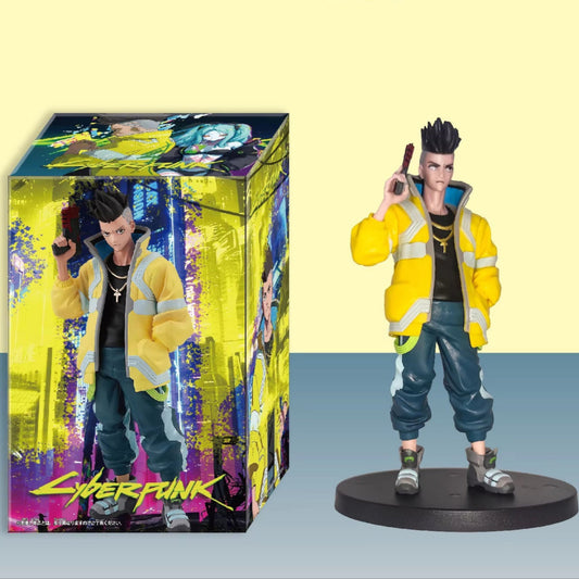 Anime Game Cyberpunk: Edgerunners Rebecca Figure Standing Model Toy Birthday Gift Collection Aciton Figure Desk Decoration Gift