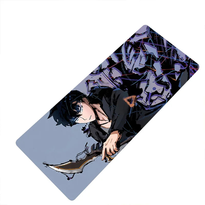 Anime Solo Leveling Mousepad HD Printing Computer Gamers Locking Edge Non-Slip Mouse Pad Xxl90X40Cm Keyboard PC Desk Pad